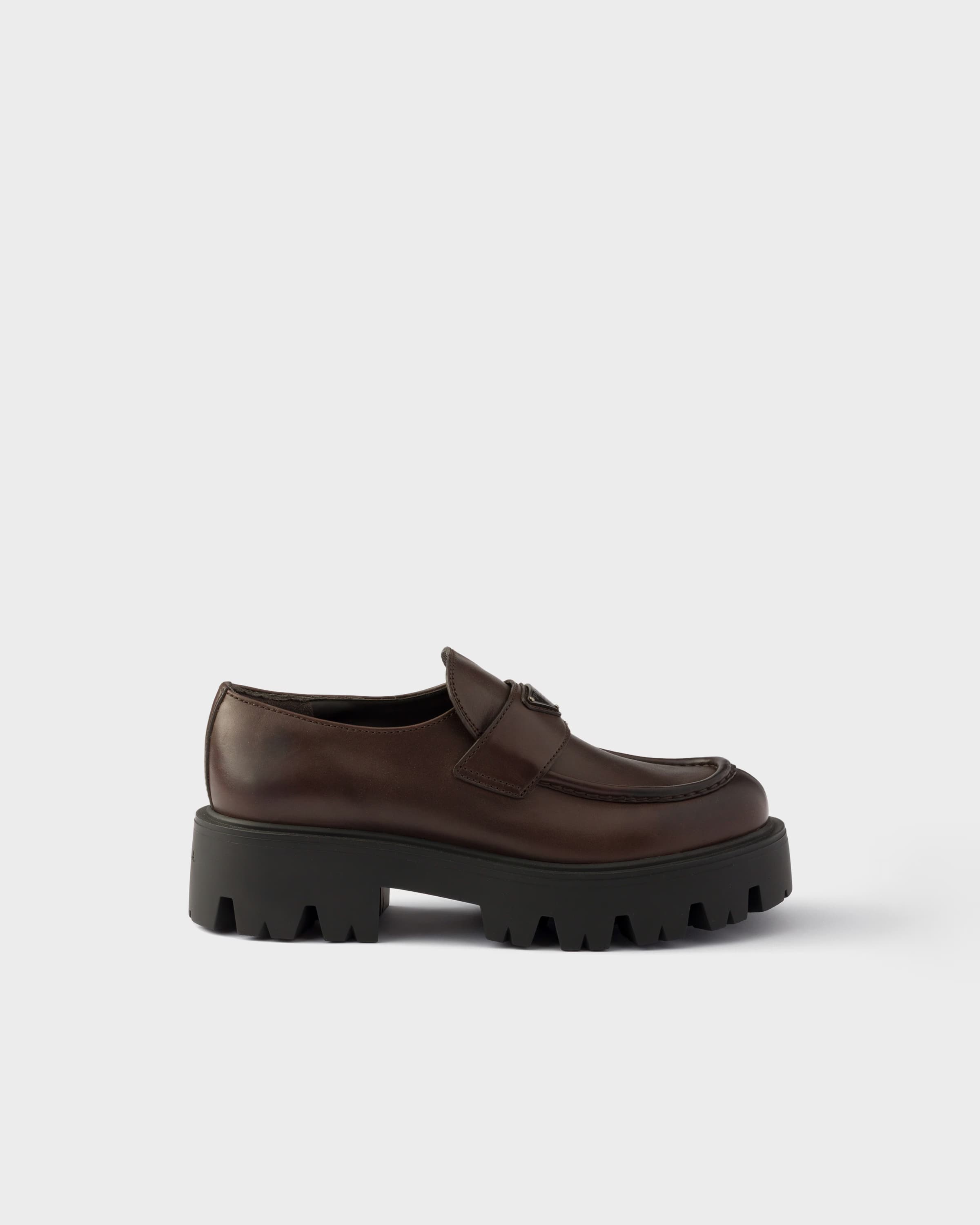 Leather loafers